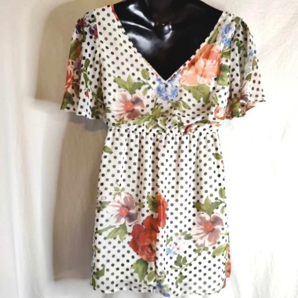 Pretty Floral Boho Dress EUC - Picture 7 of 13